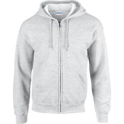 Gildan Heavy Blend Full Zip Hooded Sweatshirt Unisex - Ash
