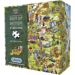 Gibsons Best Of British 500 Pieces