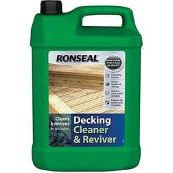 Ronseal Decking Cleaner & Reviver Wood Cleaning Transparent 5L