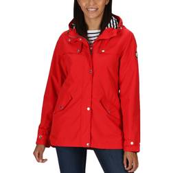 Regatta Women's Bertille Lightweight Hooded Waterproof Jacket - True Red