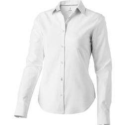Elevate Vaillant Long Sleeve Ladies Shirt - White