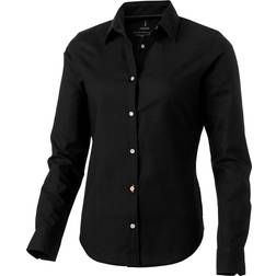 Elevate Vaillant Long Sleeve Ladies Shirt - Solid Black