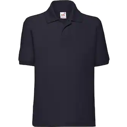 Fruit of the Loom Kid's 65/35 Pique Polo Shirt (2-pack) - Deep Navy