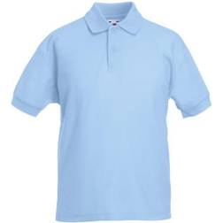 Fruit of the Loom Kid's 65/35 Pique Polo Shirt (2-pack) - Sky Blue