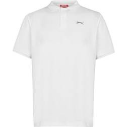 Slazenger Plain Polo Shirt - White