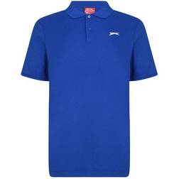 Slazenger Plain Polo Shirt - Royal Blue