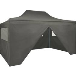 vidaXL Professional Folding Party Tent with 4 Sidewalls 3x4 m