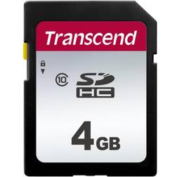 Transcend 300S SDHC Class 10 UHS-I U1 20/10MB/s 4GB