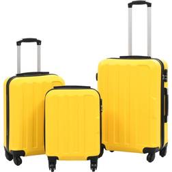 vidaXL Hard Suitcase - Set of 3