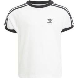 adidas Kid's Adicolor 3-Stripes T-shirt - White/Black (H31181)