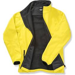 Result Women's Printable Softshell Jacket - Yellow/Black