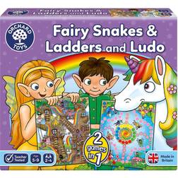 Orchard Toys Fairy Snakes & Ladders with Ludo