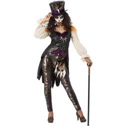 Smiffys Deluxe Voodoo Witch Doctor Costume Black