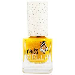 Miss Nella Peel off Kids Nail Polish #601 Honey Twinkles Glitter 4ml