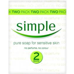 Simple Pure Soap 125g 2-pack