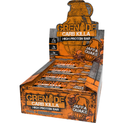 Grenade Jaffa Quake Protein Bar 60g 12 pcs