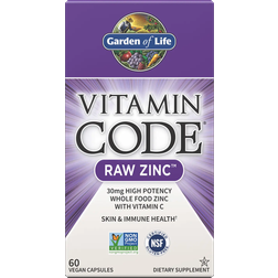 Garden of Life Vitamin Code Raw Zinc 60 pcs