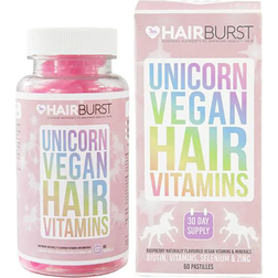 Hairburst Unicorn Vegan Hair Vitamins 60 pcs