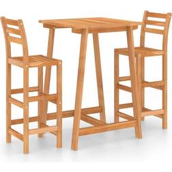 vidaXL 3057848 Outdoor Bar Set, 1 Table incl. 2 Chairs