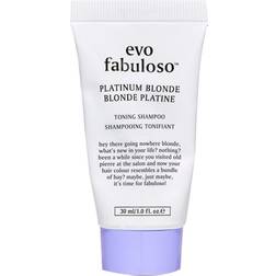 Evo Fabuloso Platinum Blonde Toning Shampoo 30ml