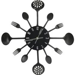 vidaXL Spoon and Fork Wall Clock 40cm