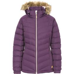 Trespass Nadina Women's Padded Hooded Casual Jacket - Potent Purple