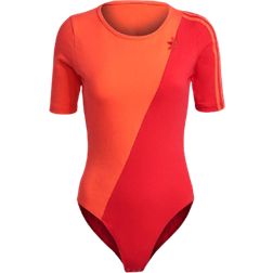 adidas Adicolor Sliced Trefoil Bodysuit - Semi Solar Red/Scarlet