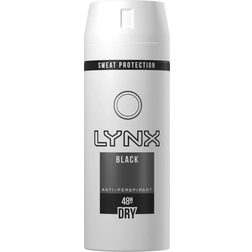 Lynx Antiperspirant Black Deo Spray 150ml
