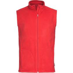 Stedman Fleece Vest - Scarlet Red