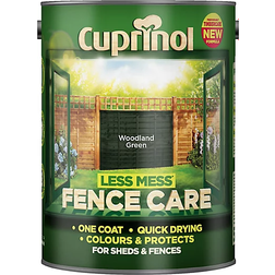 Cuprinol Fence Care Wood Paint Woodland Green 5L