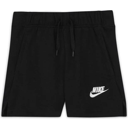 Nike Club French Terry Shorts Kids - Black/White