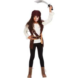 Smiffys Girls Dark Spirit Pirate Costume