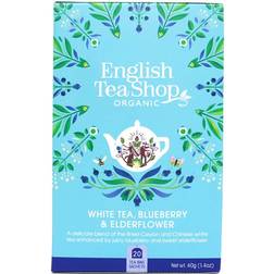 English Tea Shop White Tea Blueberry & Elderflower 40g 20pcs