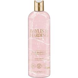 Baylis & Harding Elements Body Wash Pink Blossom & Lotus Flower Luxury 500ml