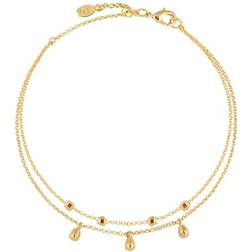 Joma Dainty Double Chain Anklet -
