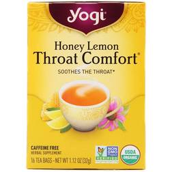 Yogi Honey Lemon Throat Comfort Tea 32g 16pcs