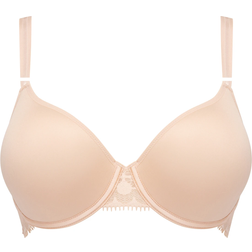 Chantelle Day to Night Smooth Custom Fit Bra - Nude Blush