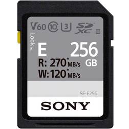 Sony SF-E SDXC Class 10 UHS-II U3 V60 270/120MB/s 256GB