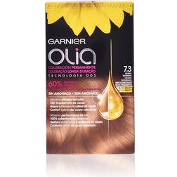 Garnier Olia Permanent Hair Colour #7.3 Golden Dark Blonde