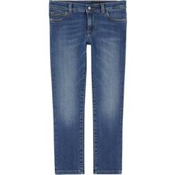 Dolce & Gabbana Boy's Slim-fit Stretch Jeans - Dark Blue (L41F96LD725B9110)