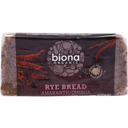 Biona Organic Rye Bread Amaranth & Quinoa 500g