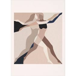 Paper Collective Two Dancers Poster 30x40cm