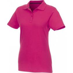 Elevate Womens Helios Short Sleeve Polo Shirt - Magenta