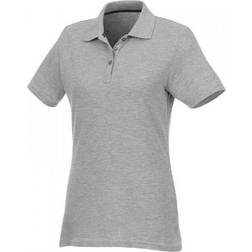 Elevate Womens Helios Short Sleeve Polo Shirt - Heather Grey