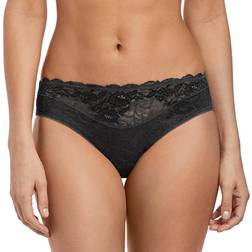 Wacoal Lace Perfection Brief - Charcoal