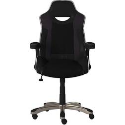 Dorel Silverstone Gaming Chair - Black/White
