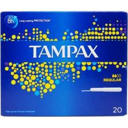 Tampax Cardboard Tampons Regular 20-pack