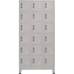 vidaXL Locker Cabinet Storage Cabinet 90x180cm