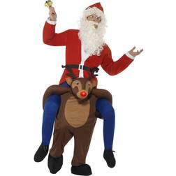 Smiffys Piggyback Reindeer Rudolf Costume