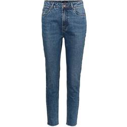 Vero Moda Brenda High Waist Straight Cut Jeans - Medium Blue Denim